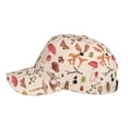 thumbnail image 5 of Disketp Retro Autum Mushrooms Print Baseball Caps For Outdoor Sports Fashion Casual Outdoor Caps Men Women, 5 of 9