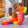 thumbnail image 7 of Win s Way Women's Knitted Running Sneakers, Breathable Athletic Shoes for Workout & Leisure, 7 of 7