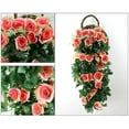 thumbnail image 6 of Artificial Rose Vine Hanging Plants Fake Flower Outdoor Flowers Fake Hanging Flower, UV Resistant for Indoor Outside Garden Porch Window, 6 of 6