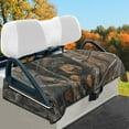 thumbnail image 4 of Yuyamidu Bear Golfcart Seat Cover Camo Hunting Golf Cart Seat Towel Blanket for 2-Person Seats Club Car Seats Cushion Cover Outdoor Sport Decor, 4 of 8
