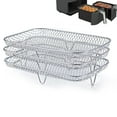 thumbnail image 5 of Mosiee Three Layer Mesh Oven Accessories For Air Fryer Lock In Nutrients While Preparing Dried Fruits And Grilled Meats, 5 of 5