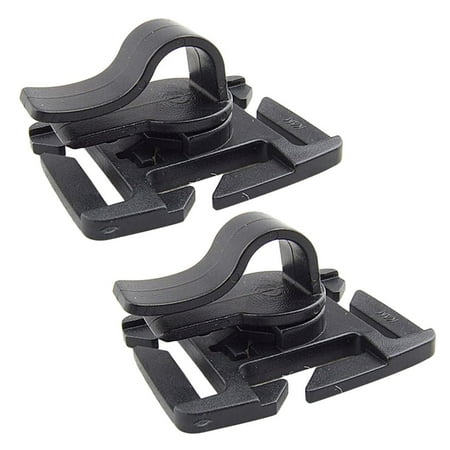 

2 Pieces Pack Water Bladder Drinking Tube Webbing Clip Holder