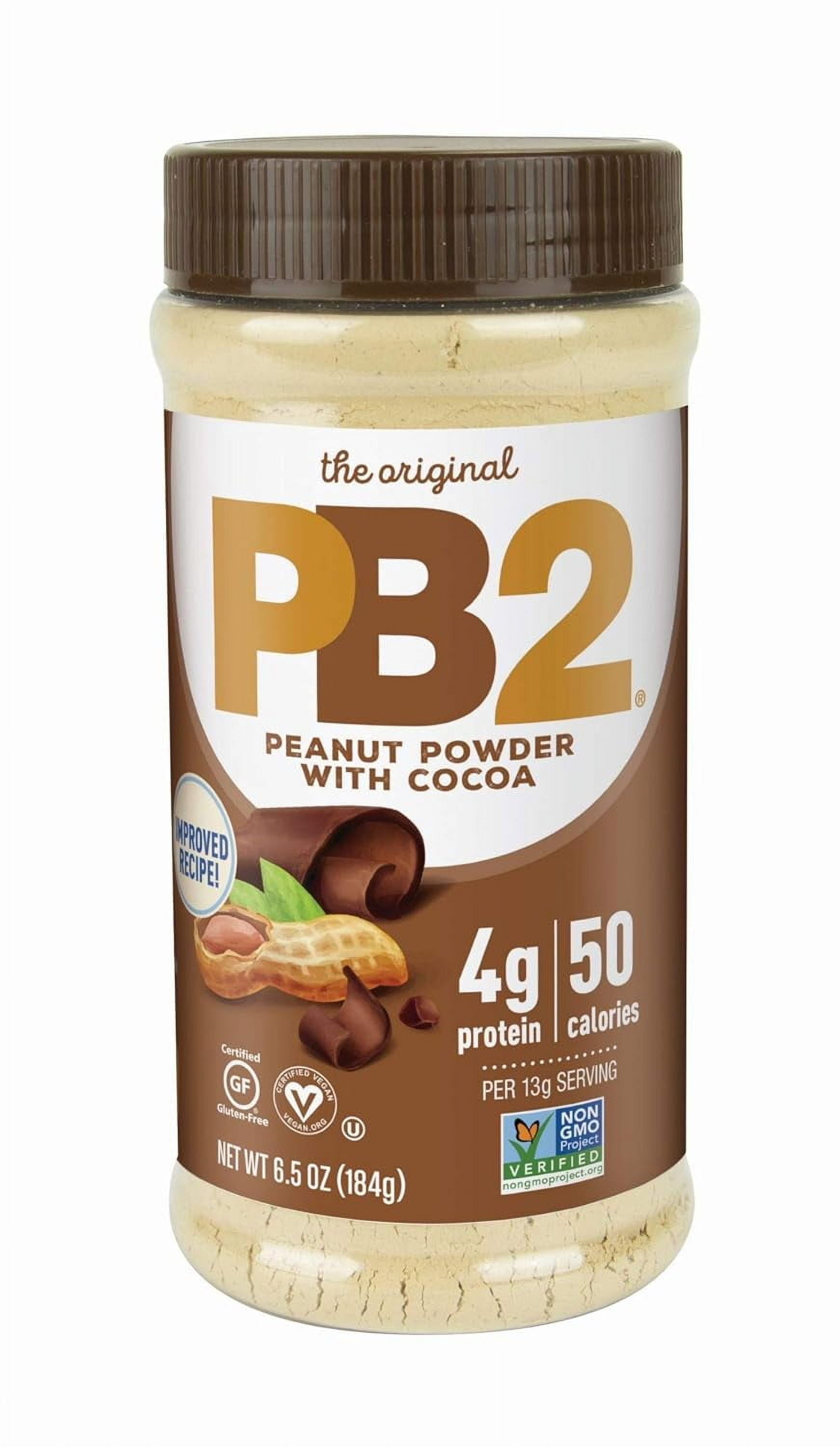 (6 pack) PB2 Powdered Peanut Butter with Chocolate - 6.5 oz