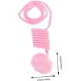 thumbnail image 2 of Pgyong Clearance! Self-help Suction Cup Spring Rabbit Ball Teaser Retractable Hanging Toys, 2 of 2
