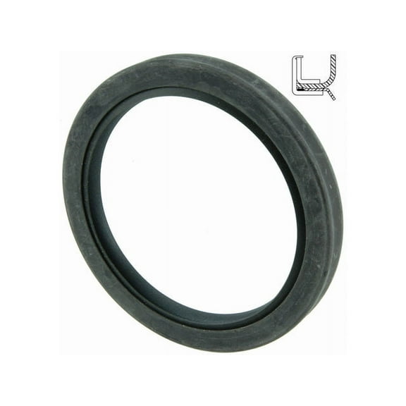 Front Crankshaft Seal - Compatible with 1994 - 2009 Dodge Ram 2500 5.9L 6-Cylinder Diesel 1995 1996 1997 1998 1999 2000 2001 2002 2003 2004 2005 2006 2007 2008