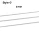 thumbnail image 1 of 5 m/lote 1,3-2,5mm oro rodio cobre a granel fino collar cadena para DIY fabricación de joyas suministros cadenas accesorios Tan Jianjun unisex, 1 of 2
