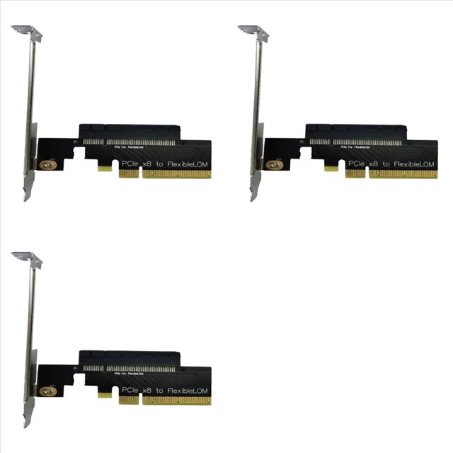 3X para 561FLR-T X540-T2 Tarjeta de Red de 10 Gigabit de Doble Puerto de 10 Gb 700697-001 701525-001 Tarjeta Vertical PCIe X8 (C)