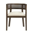 thumbnail image 3 of DINING CHAIR Set of 2,Beige-Walnut, 3 of 8