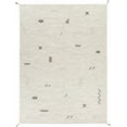 thumbnail image 2 of Hauteloom Napaskiak Wool Living Room, Bedroom Area Rug - Bohemian/Global - Gray, Black, Brown - 5' x 8', 2 of 10