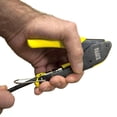 thumbnail image 4 of Klein Tools VDV026-211 Coax Installation Kit with Crimp Tool, Cable Cutter, Stripper and F Connectors with Storage Bag, 4 of 11