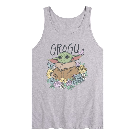 The Mandalorian - Floral Spring Grogu - Men's Sleeveless Graphic Tank