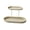 D, variant on F Black Double Layer Iron Tray With Cream Leather Top For Jewelry Perfume Storage Tabletop Organizer Display Rack For Home Decor