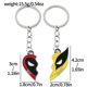 thumbnail image 3 of Juego de 2 collares de Deadpool y Wolverine con los mejores amigos, llavero con colgante de corazón dividido a juego para fans, accesorios de regalo., 3 of 6