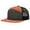Charcoal/ Burnt Orange/ Black, variant on Richardson - New IWPF - Men - Seven-Panel Trucker Cap