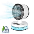 thumbnail image 1 of Portable Air Cooler with 900ml Water Tank Humidifier, Cooling Air Conditioner Fan, 3-Speed Quiet Fan for Home Bedroom & Office, 1 of 5