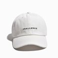 thumbnail image 1 of Gorra de béisbol para mujer con visera de rebote bordada con letras LingWen 9024715792136, 1 of 1