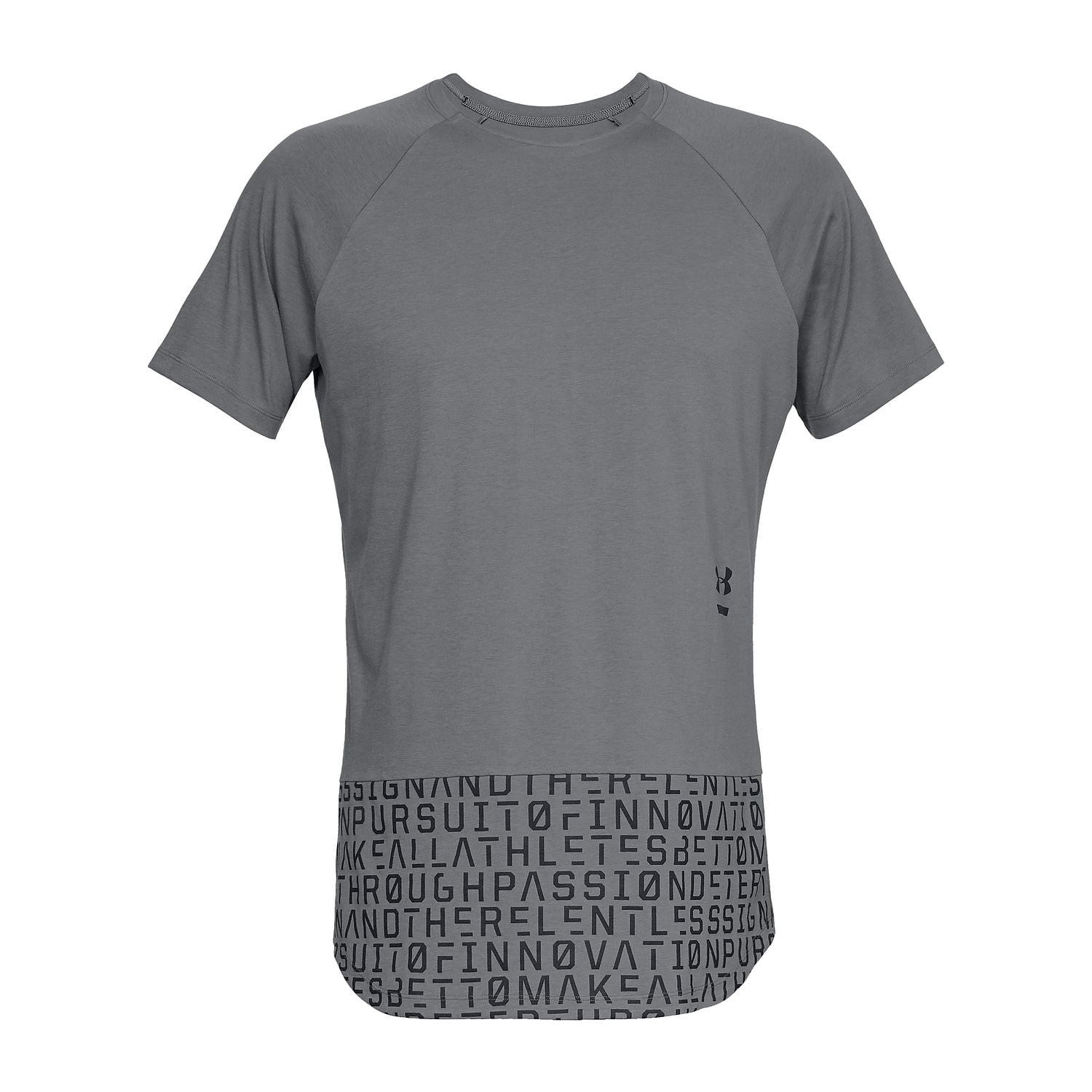 sirena comentarista Exquisito Under Armour 'Perpetual' Mens Graphic Prime T-Shirt (2XLarge, Graphite) -  Walmart.com
