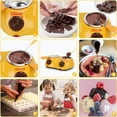 thumbnail image 3 of Electric Chocolate Melting Pot, Melting Pot Chocolate Fondue Melting Machine With Double Pot Kitchen，Candy Melts Candy And Chocolate Melting Pot, 3 of 7