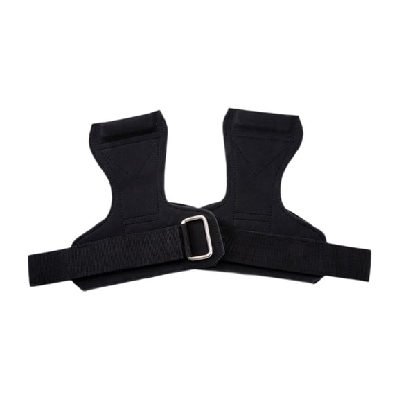 GARENDE Gym Gloves Easy to Use Palm Guards for Gymnastics Bodybuilding Weightlifting Black