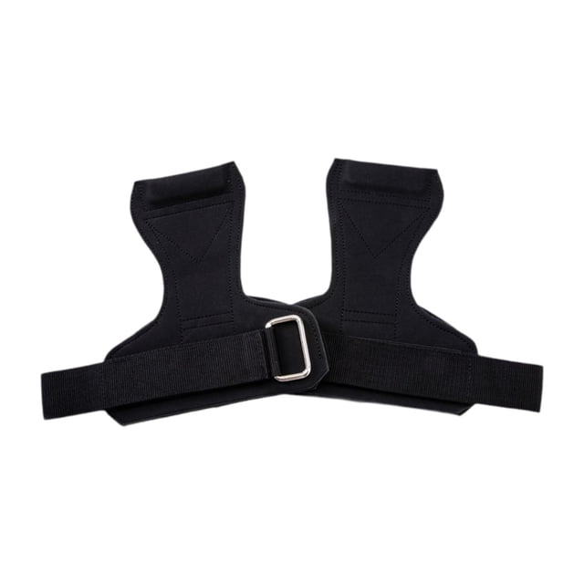 Cinturón elevador de levantamiento de pesas perfecl protector de manos antideslizante Negro