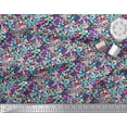 thumbnail image 2 of Soimoi Rayon Fabric Leaves & Floral Artistic Fabric Prints by Yard 56 Inch Wide, 2 of 3