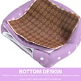 thumbnail image 5 of AUQ Dog Beds & Furniture,Strawberry Small Cat Bed,Dog Beds,Purple,14.17*14.17*14.17in, 5 of 7