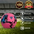 thumbnail image 6 of Vizari Verona Soccer Ball | Sizes 3, 4, 5 | Durable TPS Shell | Perfect for Training & Matches | Indoor & Outdoor Play - Pink, 3, 6 of 11