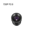 thumbnail image 2 of Unique Bargains 2 Pcs 8mm 720P F2.0 Objectif de Caméra FPV Grand Angle pour Caméra CCD, 2 of 4