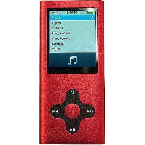 Eclipse180 G2 Rd 1.8" 4gb Mp3 Player Red