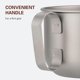 thumbnail image 1 of 500ml Titanium Cup with Handle Camping Coffee Cup Lightweight Coffee Pot for Backpacking Hiking Camping Travelling, 1 of 5