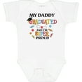 thumbnail image 3 of Inktastic My Daddy Graduated and I'm Super Proud Boys or Girls Baby Bodysuit, 3 of 5