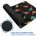 thumbnail image 6 of Long Mouse Pads for Desk,Colorful Dinosaurs Pattern Desk Mats on Top Of Desks, Desk Mouse Pad Extra Large with 3mm Non-Slip Base and Stitched Edge for Gaming,Office,Work,Home 31.5"x11.8", 6 of 6