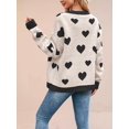 thumbnail image 2 of Women'S Cardigan Soft Pocketed Long Sleeves Casual Knitted Open Front Cardigan Sweaters Black  XL, 2 of 6