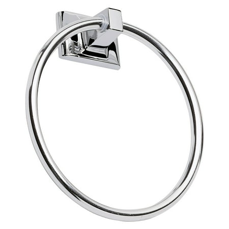 Cassidy Towel Ring - Design House 533091 Millbridge Towel Ring, Polished Chrome