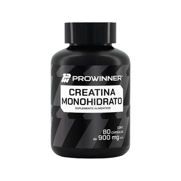 Creatina Prowinner 80 cápsulas Monohidrato. ProWinner PROWCREATINA80CAPS