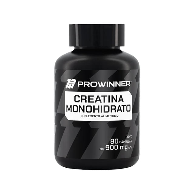 Creatina Prowinner 80 cápsulas Monohidrato. ProWinner PROWCREATINA80CAPS