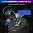 thumbnail image 4 of 13-in-1 HD Planetarium  Projector for Bedroom -  Lights with Adjustable  and Timer, 4 of 6