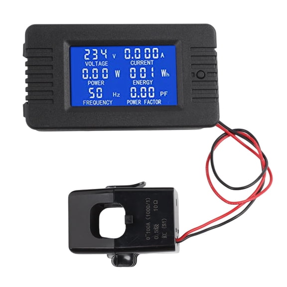 Pzem-022 100A Ac Digital Meter Power Energy Voltage Current Test With Close Open