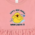 thumbnail image 4 of Inktastic Life's Ducky 1st Birthday Girls Baby Dress, 4 of 5