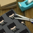 thumbnail image 3 of Batman Cute Chibi Character Premium Roll Gift Wrap Wrapping Paper, 3 of 5