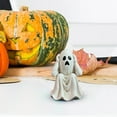 thumbnail image 5 of Twfbrm Halloween Ghost Statue, Halloween Decorations 5 Inch Resin Spooky White Ghost Figurine, Gothic Ghost Sculpture Haunted-Houses Desktop Ornaments for Tiered Tray Shelf Mantel Table Centerpieces, 5 of 7