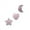 B, variant on Crystal Car Vent Clips Crystal Star Moon Car Vent Decoration, Star Car Accessories, Natural Quartz Car Parts, Crystal Car Accessories, Car Decoration Cute Car Accessories