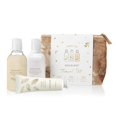 thumbnail image 1 of Thymes Perfumed Travel Set and Beauty Bag - Contains Body Wash, Body Lotion & Hand Cream - Goldleaf, 1 of 4