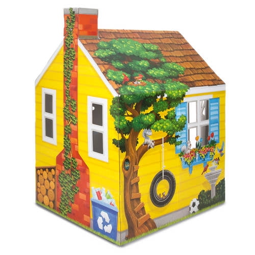 cardboard playhouse walmart