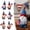 Blue A, variant on Independence Day, Independence Day Gnome Doll Family Event Party Decoration Doll