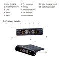 thumbnail image 4 of Solar Wireless Car Tire Pressure Monitoring System with 4 External Sensors, 4 of 5