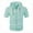 Green, variant on DPTALR Men's Cotton Linen Shirts Short Sleeve Casual Sweatshirts Button Down Summer Beach Shirts with Hoodies GreenBig and Tall Men M
