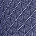 thumbnail image 1 of Ahgly Company Machine Washable Indoor Square Transitional Periwinkle Purple Area Rugs, 4' Square, 1 of 7