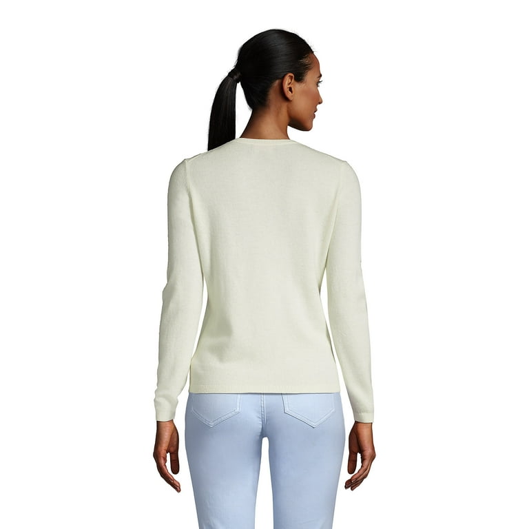 Lands End Women s Tall Classic Cashmere Cardigan Sweater