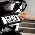 thumbnail image 2 of CUITING 4pcs White Nylon License Plate Screws for Secure and Reliable Installation on Cars and Motorcycles, 2 of 7